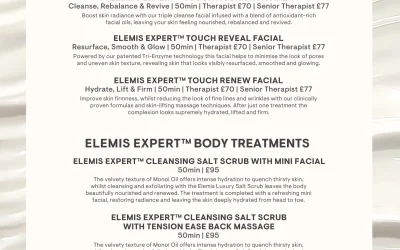 Discover Joshua Tree Salon’s New Elemis Expert Body Treatments